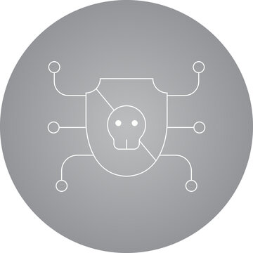 VPN icon single vector illustration