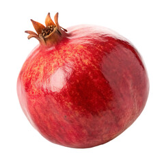 Pomegranate isolated on a transparent background