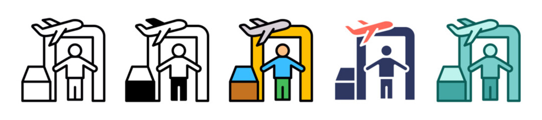 Detector multiple icon