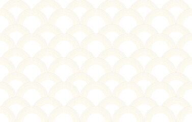 vector seamless pattern with wavy lines
