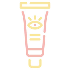Obraz premium Eye Cream Tube Icon