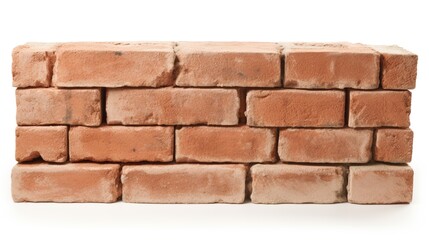 Obraz premium Red brick wall section
