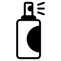 Obraz premium Icon Spray Bottle Use