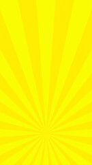 黄色い放射線の背景素材 - セールや告知などのインパクトのある縦長のイラスト - 16:9