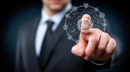 Capital budgeting interface icon concept designed for friendly decision making in the financial planning process