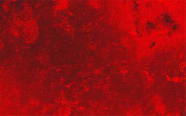 Abstract Watercolor red grunge background painting with Beautiful stylist modern texture. Distressed grunge textures, and scattered speckled elements with sense of chaos. Moody and atmospheric effect