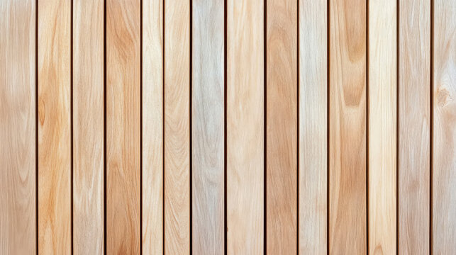 Wooden Plank Backdrop: Seamless Light Wood Paneling for Interiors and Textures, Rustic Material for Decoration