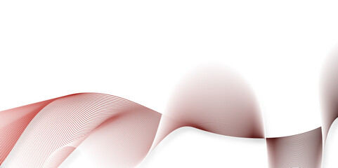 Abstract Teal Wave Lines Digital Art Background. modern abstract background Vector illustration. A grey lines on a white background. modern wavy stripes on white background isolated.