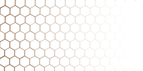 Naklejka premium Seamless geometric pattern vector design features hexagonal honeycomb texture and metallic grid structure
