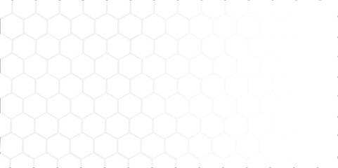 White paper texture with a seamless geometric hexagon pattern design creates a modern 3D structure