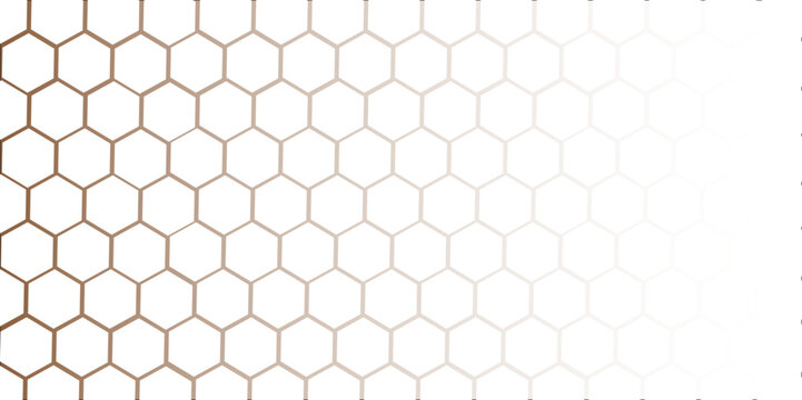Seamless geometric pattern vector design features hexagonal honeycomb texture and metallic grid structure