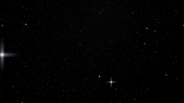 Title Star Dark Night Sky Filled with Stars. Suitable for background, graphic design, scifi content, fantasy themes, and space concepts.