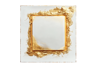 Rectangle subtle gold