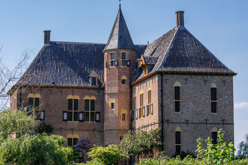 Naklejka premium Die Landschaft um Vorden in den Niederlanden