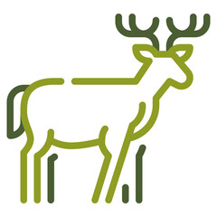 Icon of a Deer