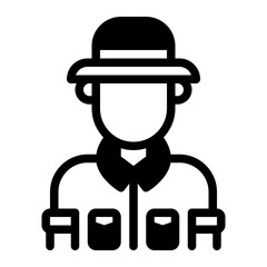 Icon Law Enforcement Officer