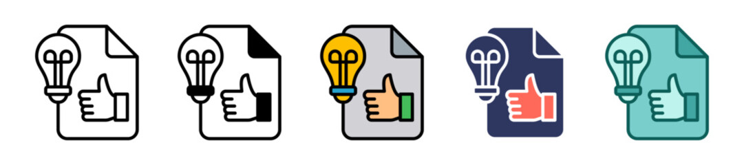 New Idea multiple icon