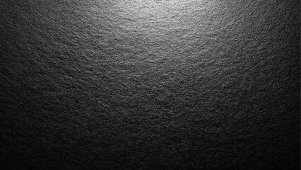 Moody Metallic Powder Coated Grainy Dark Industrial Surface Texture, Striking Monochrome Abstract Noise Texture Banner with Dark Grainy Gradient Background