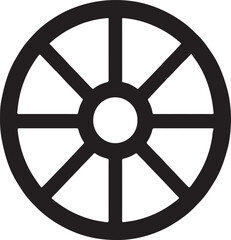 Obraz premium vector art of the wheel