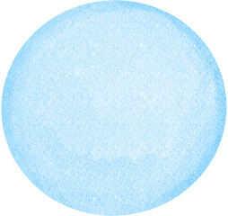 Circle drawing colored with colored pencils