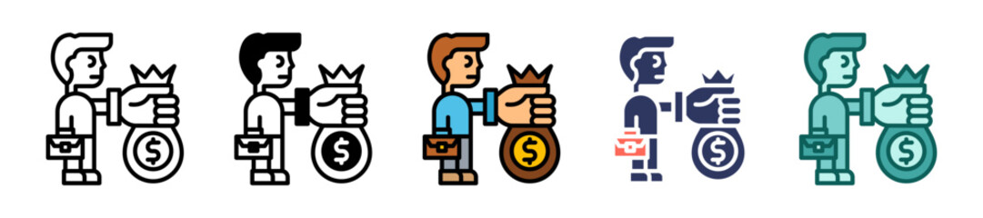 Wealth Management multiple icon