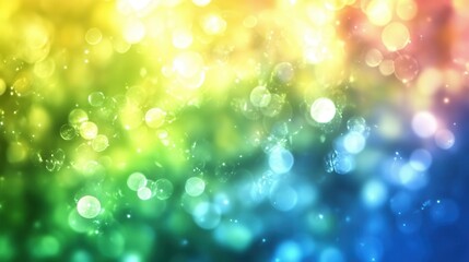 Fototapeta premium Abstract bokeh with vibrant colors