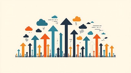 Obraz premium Growth and Success