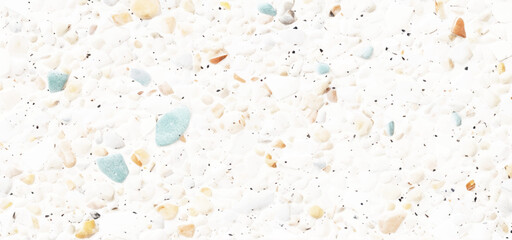 Colorful terrazzo pattern abstract background vector illustration. Multicolored terrazzo with tiny colorful marble patterns. Abstract design with colorful terrazzo flooring texture background.	