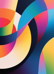 Obraz premium Colorful abstract elegant background