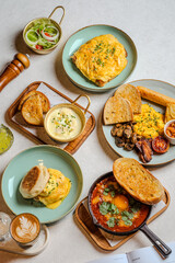 Delectable Breakfast Platter A Culinary Still Life