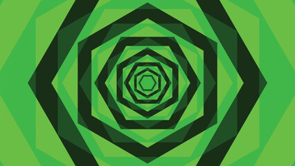 Black green model with baground geometry