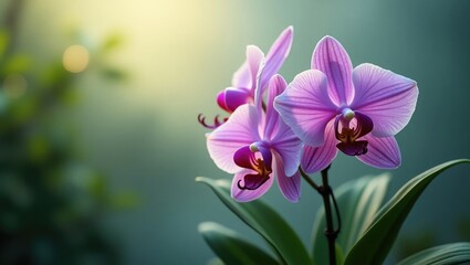 purple orchid flower