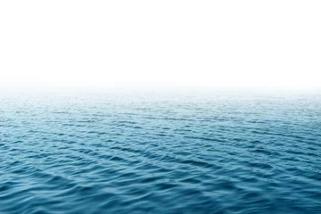 Blue Water surface, abstract background with a text field © Sondem