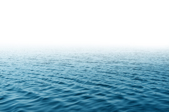 Blue Water surface, abstract background with a text field