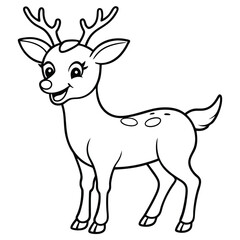 Fototapeta premium Happy-deer 