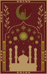 islamic calligraphy ornament arabic calligraphy ornament prayer mat or prayer rug carpet Arabians Arab