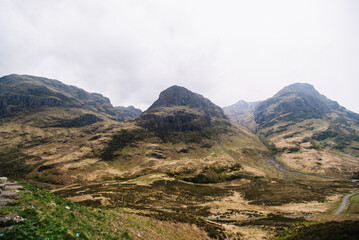 mountain landscape with mountains