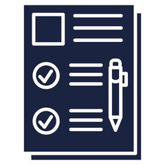 requirements icon blue style