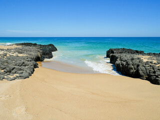 Bunbury beach on a sunny day