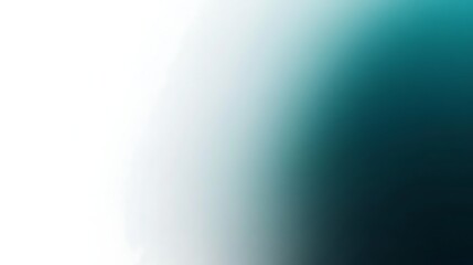 Clean gradient from teal to white