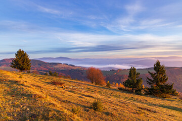 Typical landscape in National park Polana mountains, Slovakia © Richard Semik