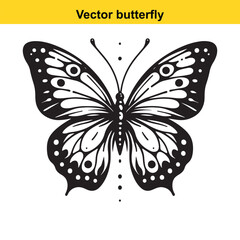 A vector butterfly.