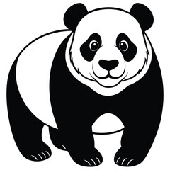 Panda-on-white-background 