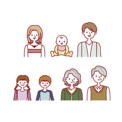 三世代シンプルキャラ