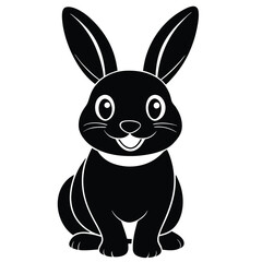 Obraz premium Adorable smiling-rabbit 