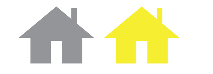 PrintWeb home flat icon for apps and websites