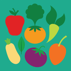 Fototapeta premium set-vegetables- (6).eps