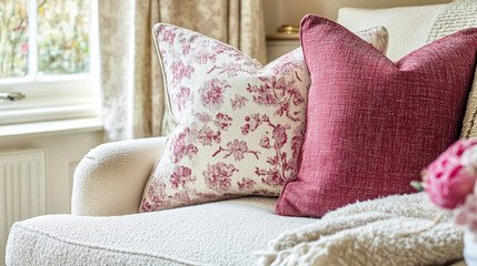 Winter interior design and decoration, elegant country cottage style room, soft neutral tones and cosy atmosphere in an English countryside manor home interior idea