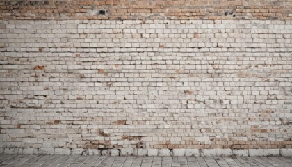 Aged white brick wall, heavily textured with grunge and weathering ,  high resolution,  building