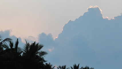 A beautiful, peaceful morning with sunlight streaming in